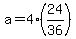 a=4%2824%2F36%29