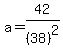 a=42%2F%2838%29%5E2