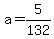 a=5%2F132