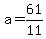 a=61%2F11