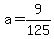 a=9%2F125