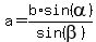 a=b%2Asin%28alpha%29%2Fsin%28beta%29
