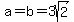 a=b=3sqrt%282%29
