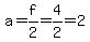 a=f%2F2=4%2F2=2