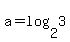a=log%282%2C3%29