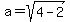 a=sqrt%284-2%29