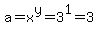a=x%5Ey=3%5E1=3