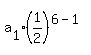 a%5B1%5D%281%2F2%29%5E%286-1%29