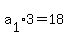 a%5B1%5D%2A3=18