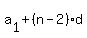a%5B1%5D%2B%28n-2%29d