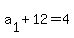 a%5B1%5D%2B+12+=+4