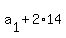 a%5B1%5D%2B2%2A14