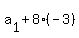 a%5B1%5D%2B8%2A%28-3%29