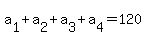 a%5B1%5D%2Ba%5B2%5D%2Ba%5B3%5D%2Ba%5B4%5D=120