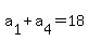a%5B1%5D%2Ba%5B4%5D=18