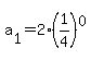 a%5B1%5D=2%281%2F4%29%5E0