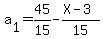 a%5B1%5D=45%2F15-%28X-3%29%2F15