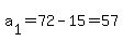 a%5B1%5D=72-15=57