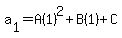 a%5B1%5D=A%281%29%5E2%2BB%281%29%2BC