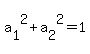 a%5B1%5D%5E2%2Ba%5B2%5D%5E2=1
