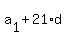 a%5B1%5D+%2B+21%2Ad