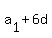 a%5B1%5D+%2B+6d