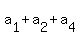 a%5B1%5D+%2B+a%5B2%5D+%2B+a%5B4%5D