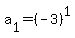 a%5B1%5D+=+%28-3%29%5E1