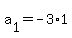a%5B1%5D+=+-3%2A1