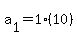 a%5B1%5D+=+1%2810%29
