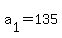 a%5B1%5D+=+135