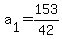 a%5B1%5D+=+153%2F42