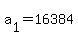 a%5B1%5D+=+16384