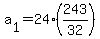 a%5B1%5D+=+24%28243%2F32%29