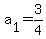 a%5B1%5D+=+3%2F4