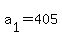 a%5B1%5D+=+405