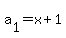 a%5B1%5D+=+x+%2B+1