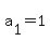 a%5B1%5D++=+1