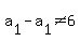 a%5B1%5D+-+a%5B1%5D+%3C%3E+6