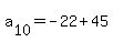 a%5B10%5D=-22%2B45