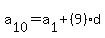 a%5B10%5D=a%5B1%5D%2B%289%29%2Ad