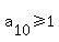 a%5B10%5D+%3E=+1