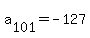 a%5B101%5D=-127