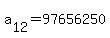 a%5B12%5D=97656250