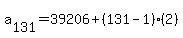 a%5B131%5D=39206%2B%28131-1%29%282%29