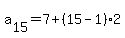 a%5B15%5D=7%2B%2815-1%292