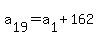 a%5B19%5D=a%5B1%5D%2B162