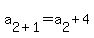 a%5B2%2B1%5D+=+a%5B2%5D+%2B+4