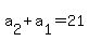 a%5B2%5D%2Ba%5B1%5D=21