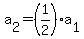 a%5B2%5D=%281%2F2%29a%5B1%5D